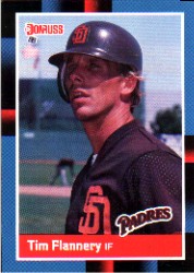 1988 Donruss Baseball Cards    328     Tim Flannery